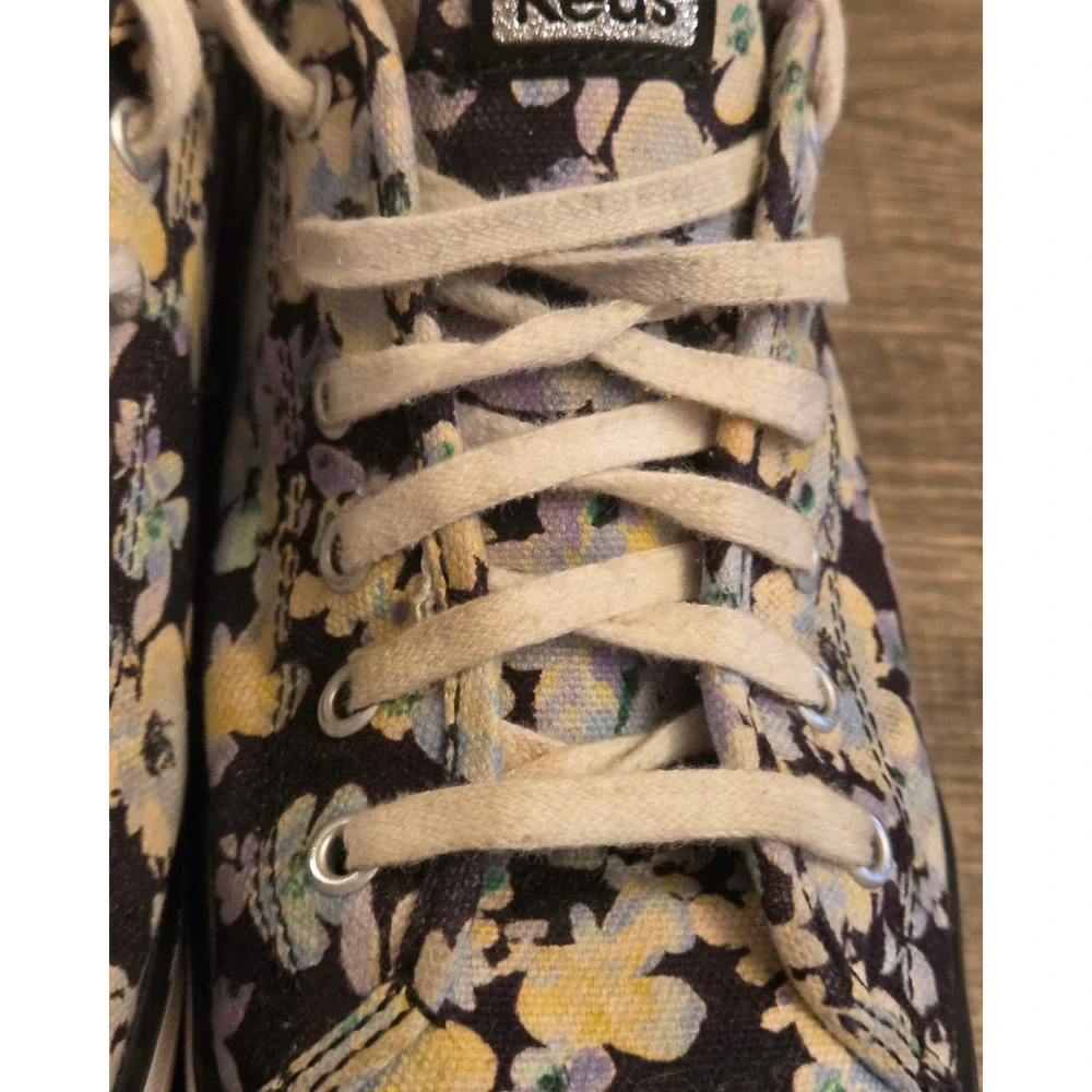 Keds Triple Up Floral Platform Sneakers Womens‎ Size 9.5 Multicolor